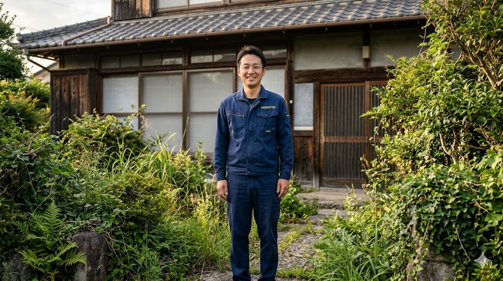 実家の庭木伐採・草むしりなら便利屋ちょこっと｜心のこもった片付け対応