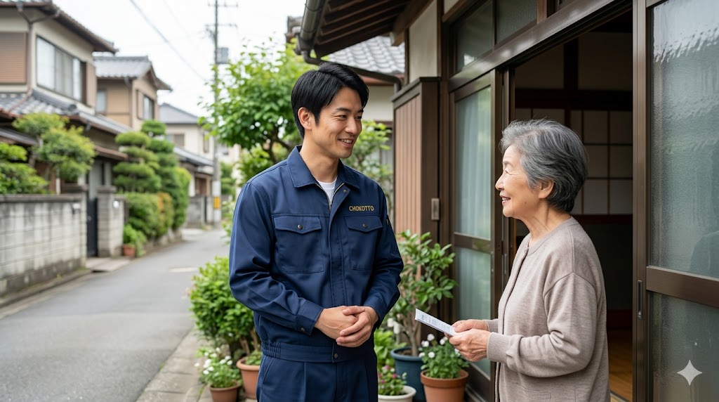 初めての便利屋も安心！便利屋ちょこっとが選ばれる親切丁寧な理由