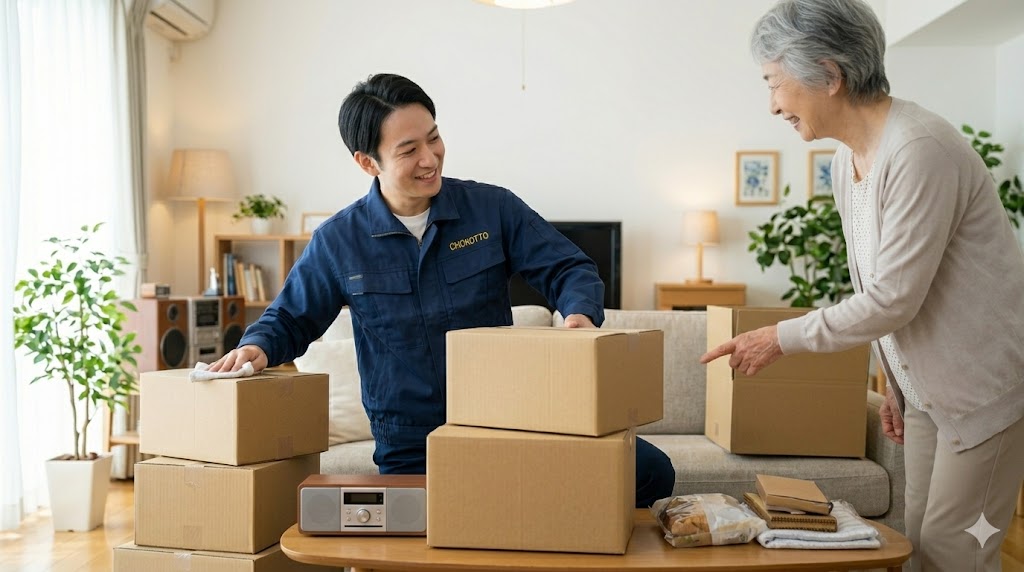 【即日対応】江東区の不用品処分・お片付けは便利屋ちょこっと
