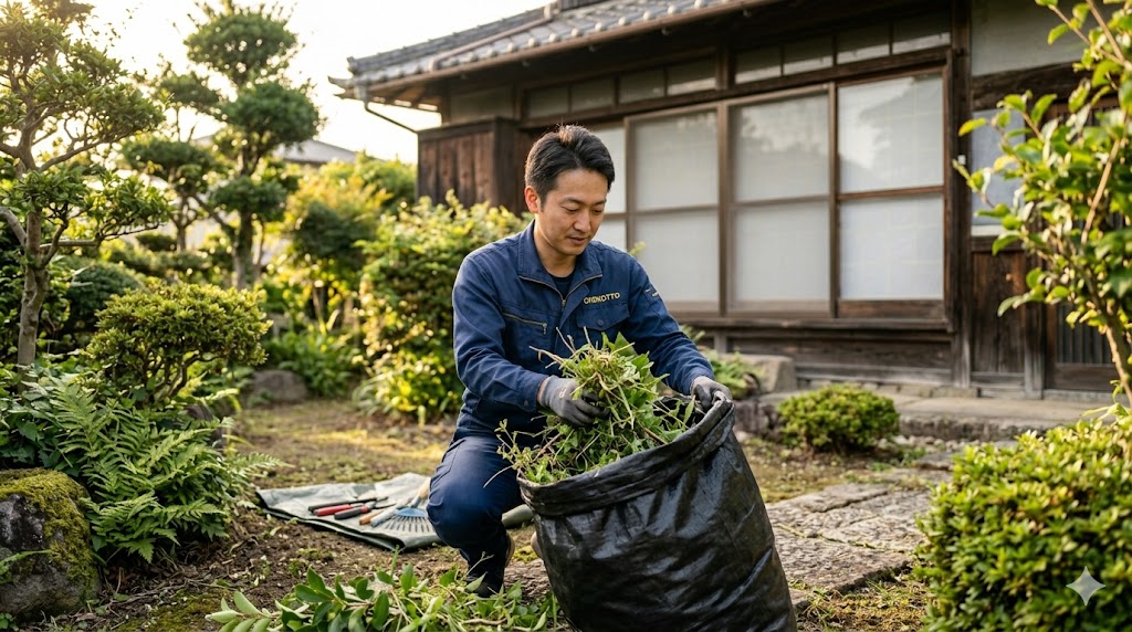 実家の庭木伐採・草むしりなら便利屋ちょこっと｜心のこもった片付け対応