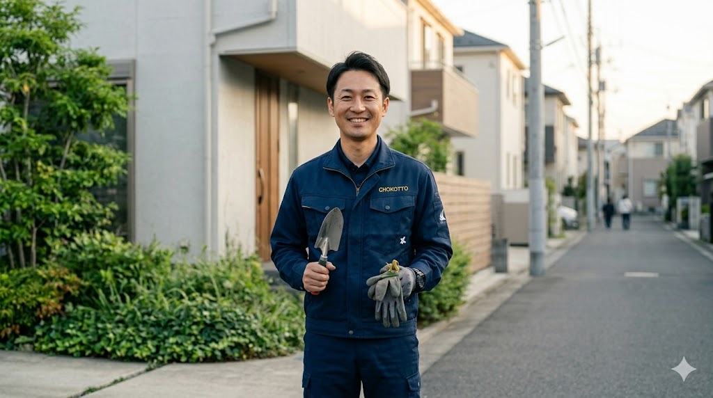 江東区の草刈り・草むしりは便利屋ちょこっと！年3回メンテで来春楽に